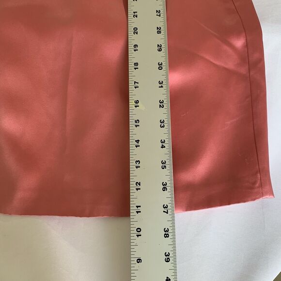 J Crew Dress Women 6 Pink 100% Silk Satin Barbiecore Preppy Twee Wedding Guest - Picture 9 of 9